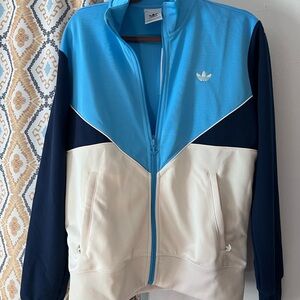 Adidas Light Blue Track Jacket